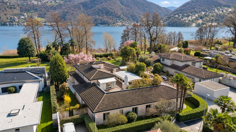 Villa Magnolia, Magliaso | In prima linea sul Lago di Lugano (5)