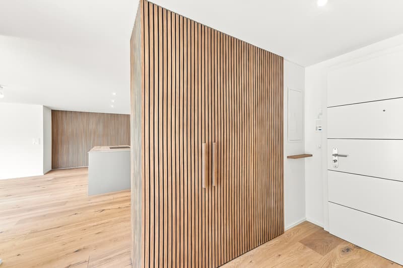 Eingang mit Garderobe