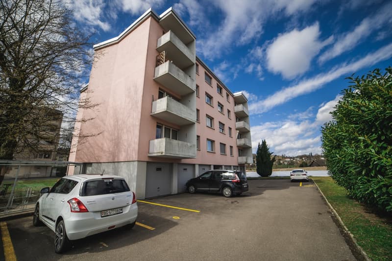 Schöne 2.5-Zimmerwohnung mit Balkon und Blick ins Grüne in Mellingen (1)
