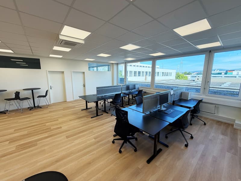 Helles, möbliertes Einzelbüro (18.6 m2) inkl. Domiziladresse & 24/7 Zugang in Cham (4)