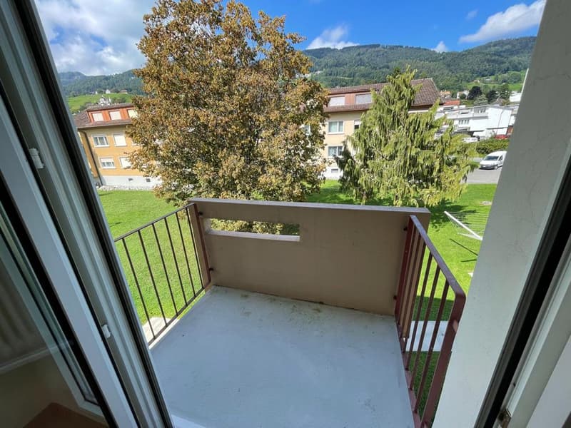 Helle 4-Zimmer-Wohnung mit Balkon und Bergblick in Rebstein (8)