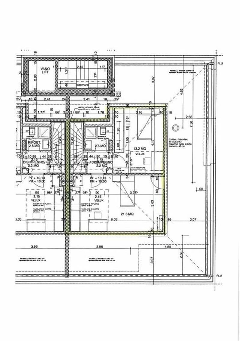 AFFITTASI SPLENDIDO DUPLEX DI 4.5 LOCALI - BELLINZONA CENTRO (13)