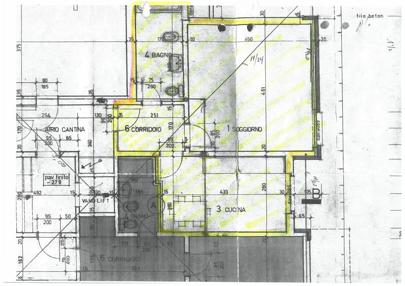 AFFITTASI AD ARBEDO AMPIO MONOLOCALE AL PT (6)