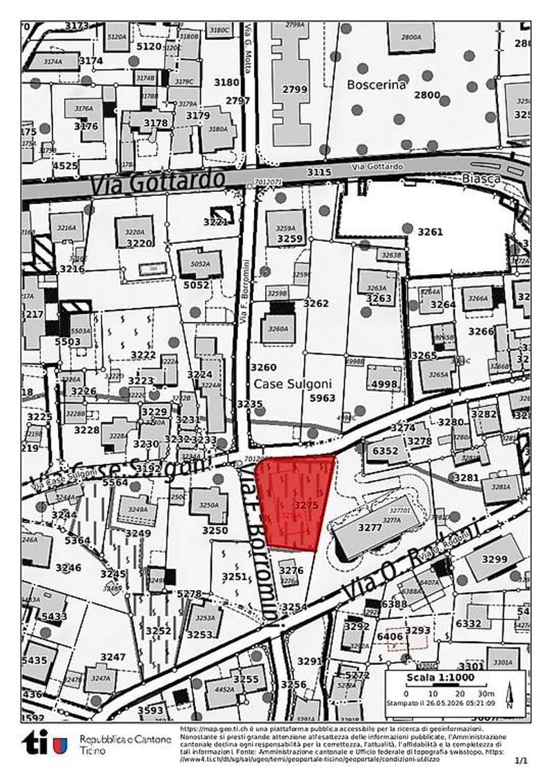 VENDESI TERRENO EDIFICABILE - BIASCA (4)