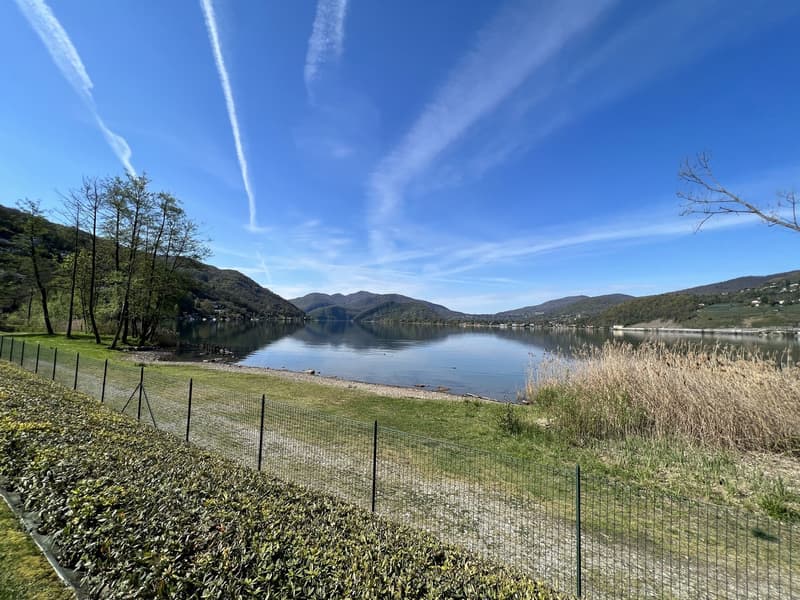 accesso al lago