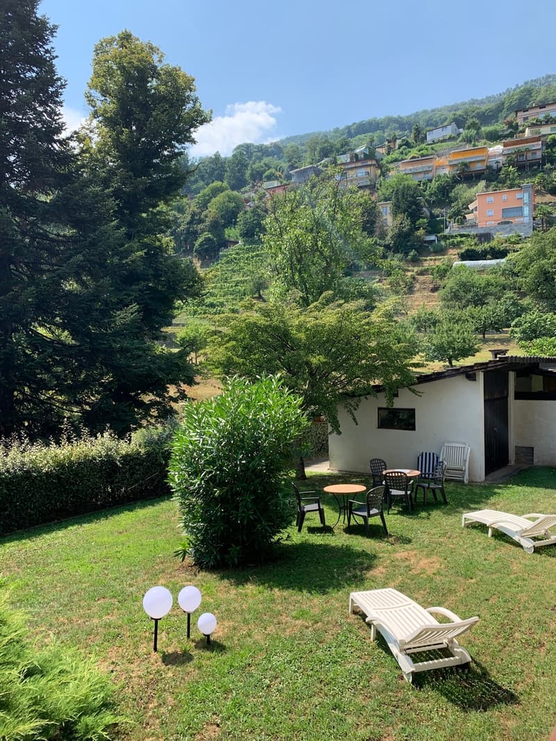 vista dal balcone