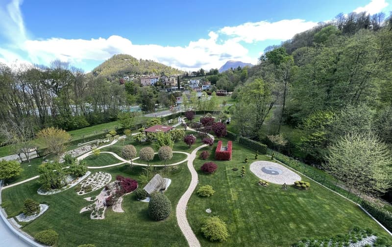 vista sul giardino feng shui