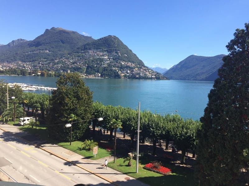 Affittasi appartamento di alto standing, lungolago Lugano al 3° Piano (2)