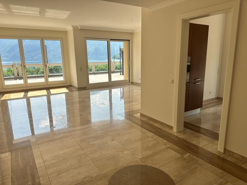 Affittasi appartamento di alto standing, lungolago Lugano al 3° Piano (16)