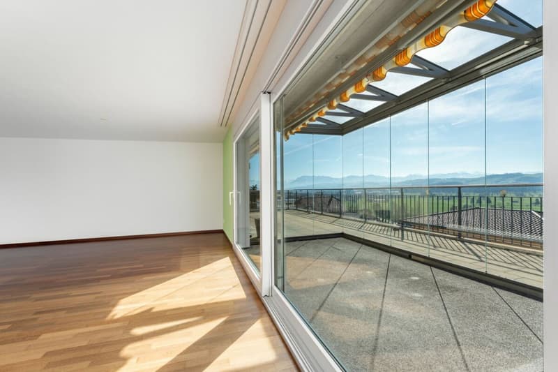 Vista da sogno: appartamento terrazza 4 ½ locali in una zona tranquilla (1)