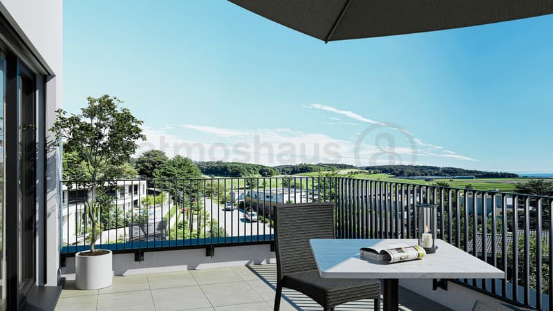 Neubau: 6.5-Zi.-Haus mit Attika, Garten & Top-Lage bei Rheinfall (2)
