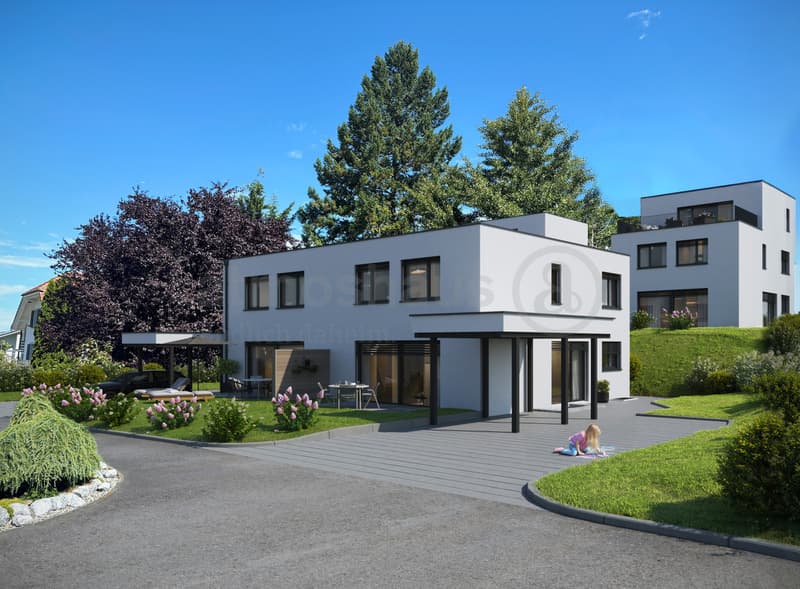 Letzte Einheit: Sonniges EFH mit Attika & Attika-Ausbau nach Wunsch (1)