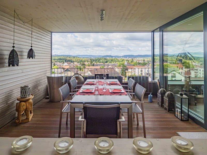 Architektur, Aussicht und Komfort – aussergewöhnliches EFH am Chestenberg (3)