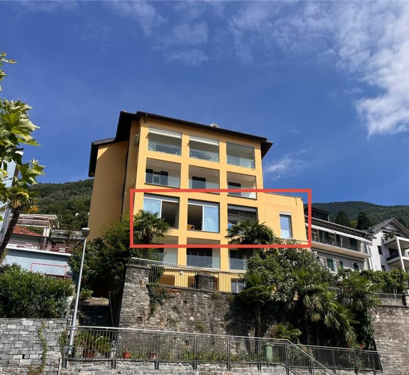 ORSELINA - grande 3 1/2 locali, vista lago, Garage-box al piano (11)