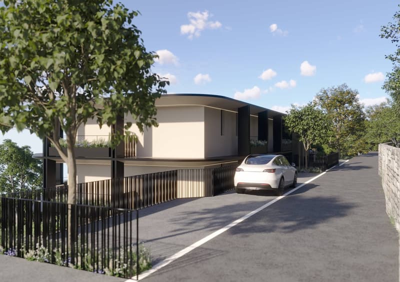 BELLISSIMO 5.5 LOCALI IN RESIDENZA DA SOGNO A PREGASSONA (4)