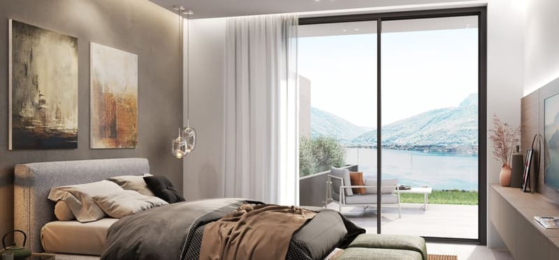 Stupendo appartamento 4.5 locali in Nuova Residenza a Bissone (5)
