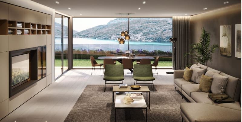 Stupendo appartamento 4.5 locali in Nuova Residenza a Bissone (3)