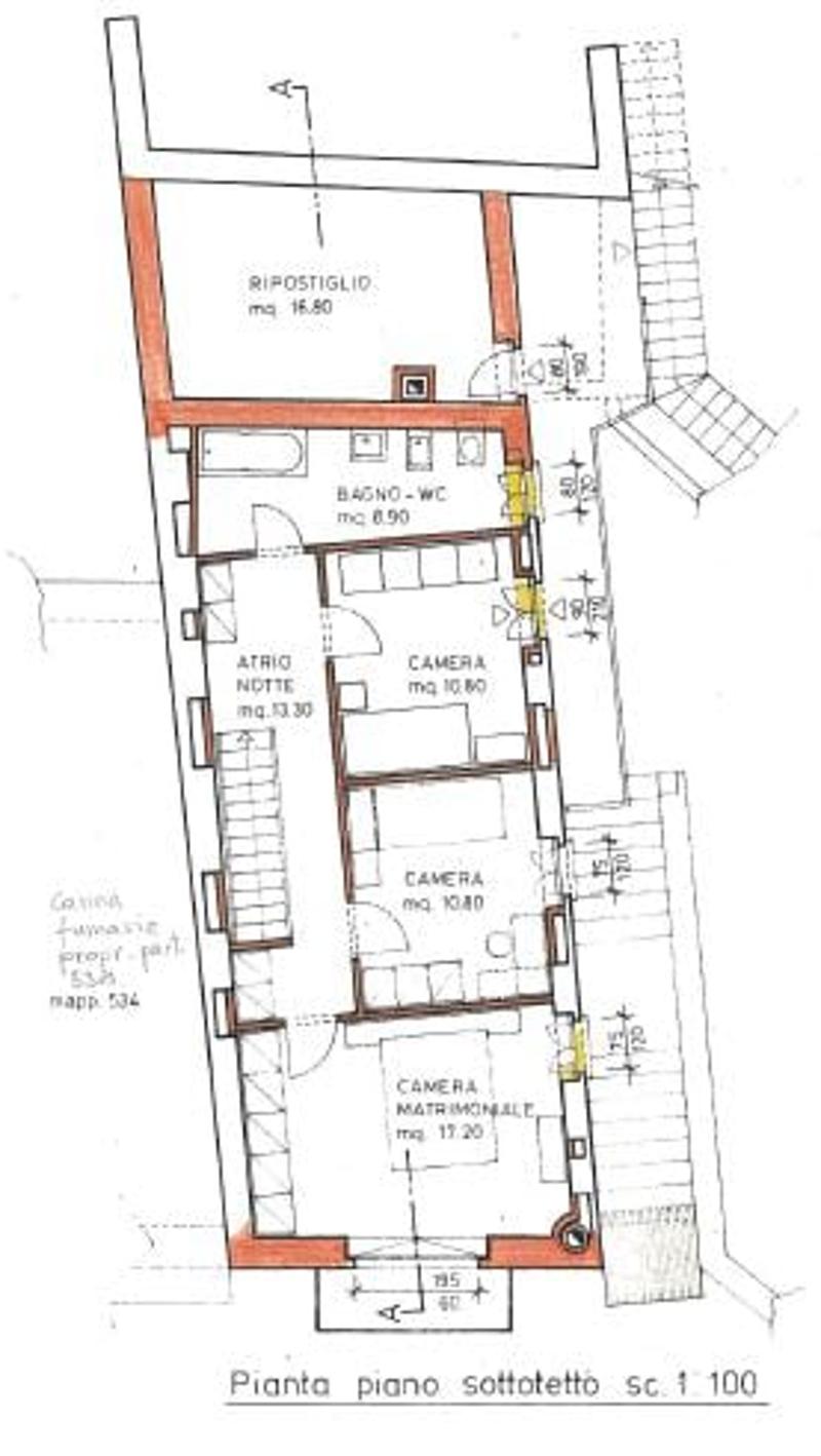 Living room, bedroom, bedroom, bathroom, toilet, storage, balcony