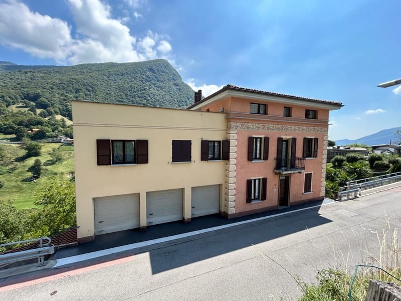 AROGNO – POSSIBILE CASA DI VACANZA, MANSARDA IN CASA D’EPOCA RISTRUTTURATA  IT/DE (5)