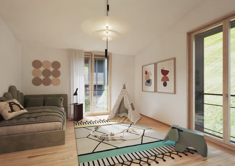 Exklusive 5½-Zimmer-Terrassenwohnung – SEELAUBE, Sarnen (6)