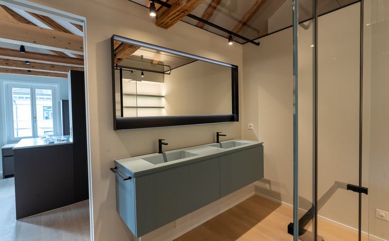 Exklusive 3.5-Zimmer-Dachwohnung im Rosengarten – Historischer Charme trifft modernes Design (6)