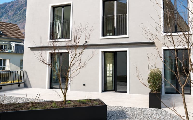 Lichtdurchflutete 4.5-Zimmer-Neubauwohnung mit grosser Terrasse im Rosengarten Brunnen (7)