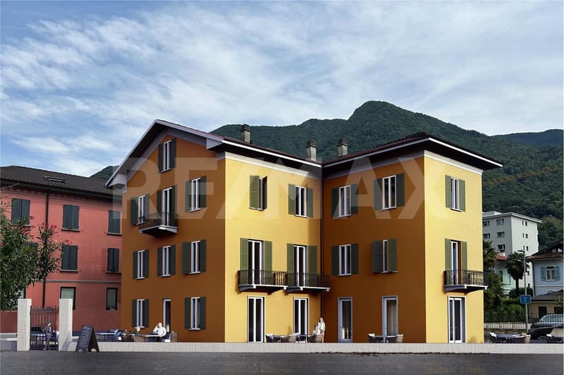 Appartamento 3.5 in stabile riattato nel cuore di Bellinzona (1)