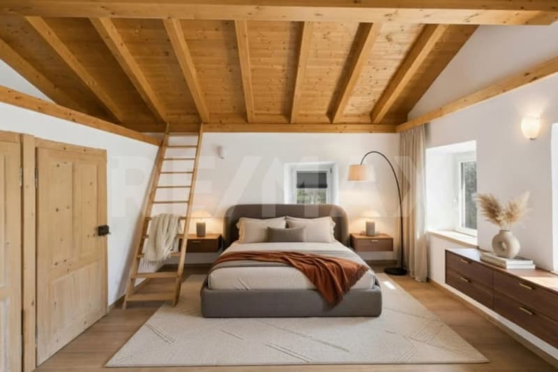 Casa di vacanza dal fascino moderno-rustico con giardino (1)