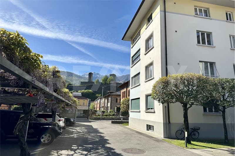 Appartamento di 3.5 locali in zona residenziale esclusiva nel centro di Bellinzona (1)
