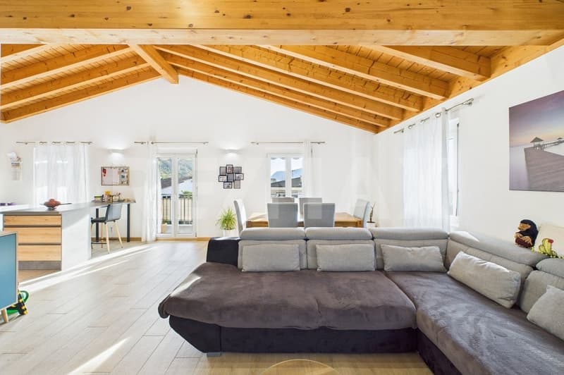 Appartamento 3½ locali al primo piano con monolocale (1)