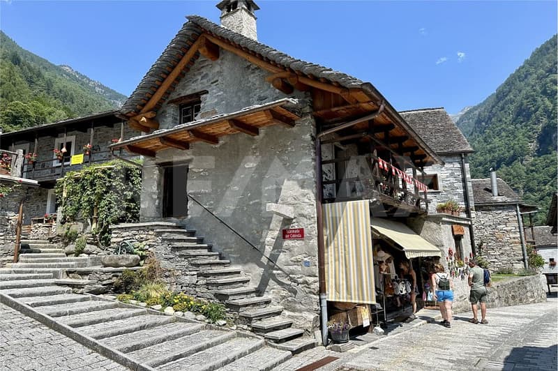 Rustico da sogno nel cuore di Sonogno anche come residenza secondaria (1)