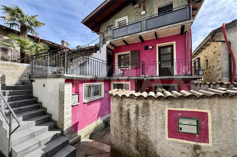 Casa di nucleo con vista lago da ristrutturare charme autentico a Ronco sopra Ascona (1)