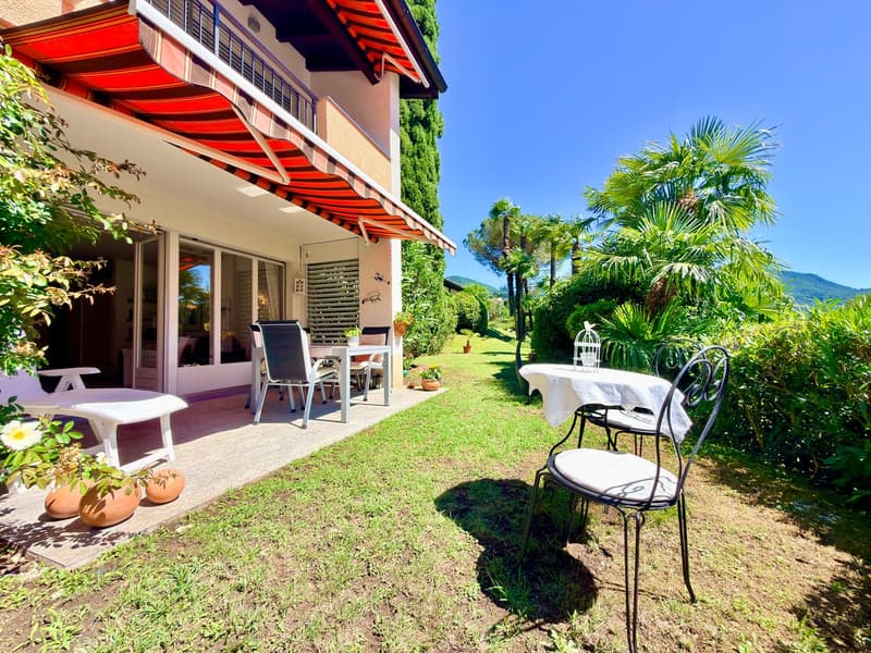 3788 ZWEITWOHNSITZ WUNDERSCHÖNES EINZIMMERWOHN. MIT SEEBLICK, TERRASSE UND GARTEN (2)
