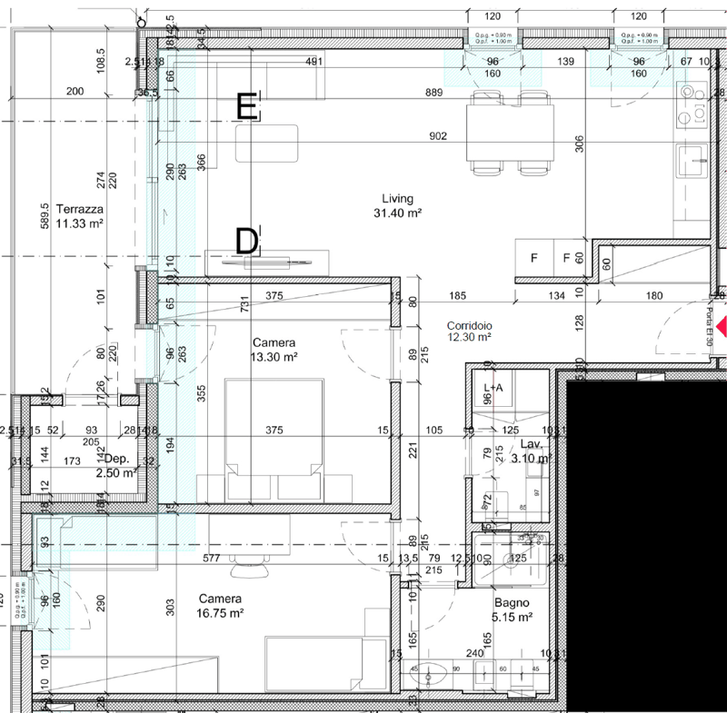Rif. 3784  A SOLI 2 KM DAL CENTRO DI LUGANO - MODERNO APPARTAMENTO CON VISTA PANORAMICA (4)