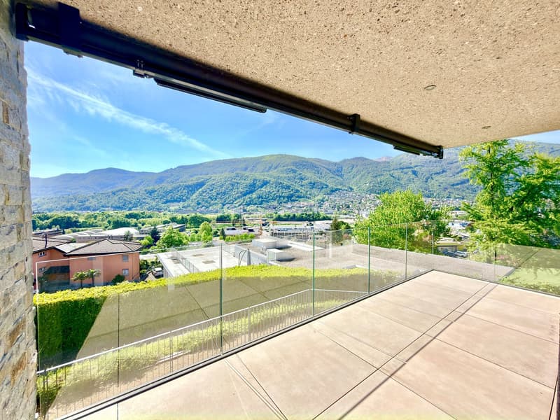 Rif. 3784  A SOLI 2 KM DAL CENTRO DI LUGANO - MODERNO APPARTAMENTO CON VISTA PANORAMICA (2)