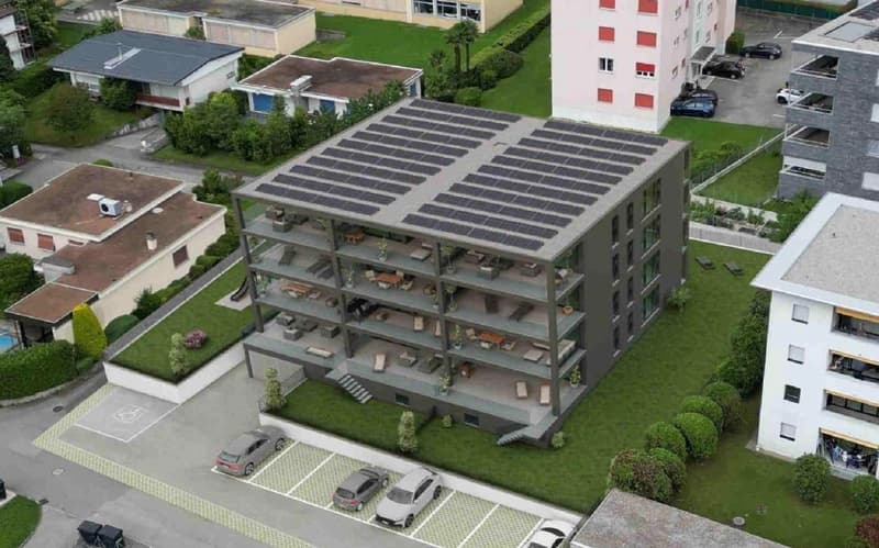 3763 ULTIMO - APPARTAMENTO CON GIARDINO 4.5 LOCALI IN ZONA TRANQUILLA (5)