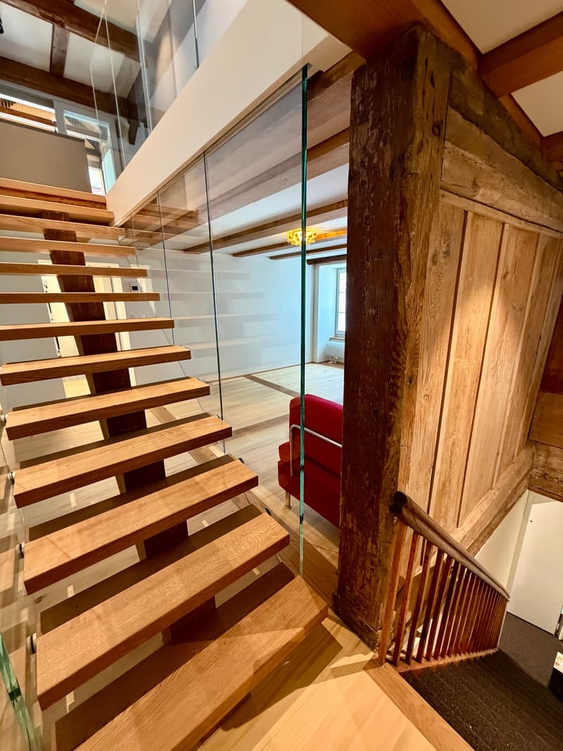 Luxuriöse möblierte Duplex 3.5-Zimmer-Wohnung mit Service in der Altstadt von Luzern (9)