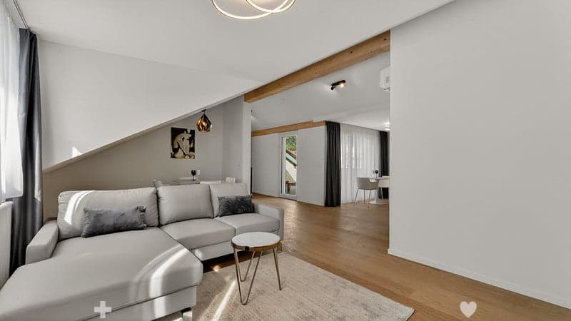 Eklusive möblierte 2.5-Zimmer Attika Wohnung mit Service und Terrasse in Biel (5)