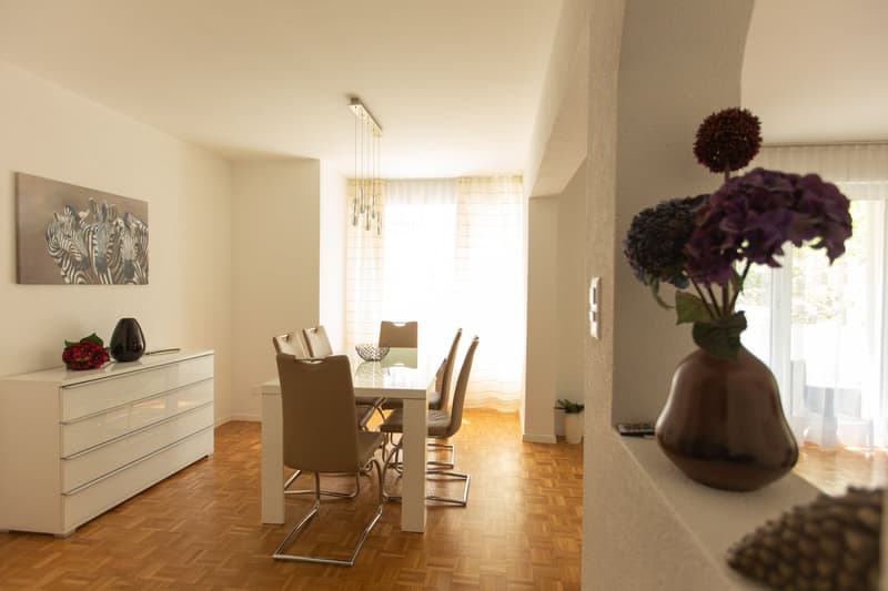 Möblierte 4-Zimmer-Wohnung mit Service und Balkon - Stadtzentrum Zürich (10)