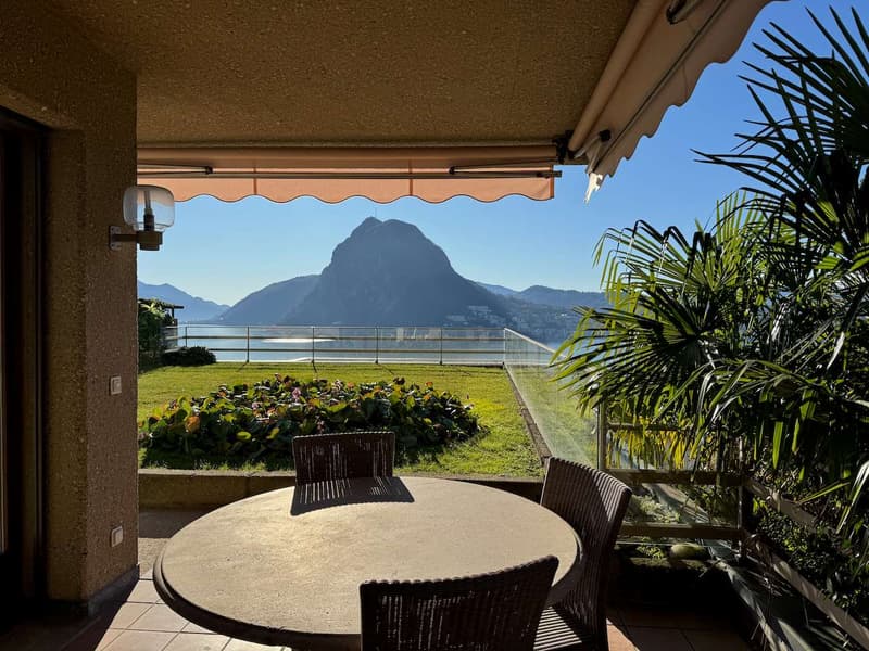 Appartamento vista lago con giardino (2)