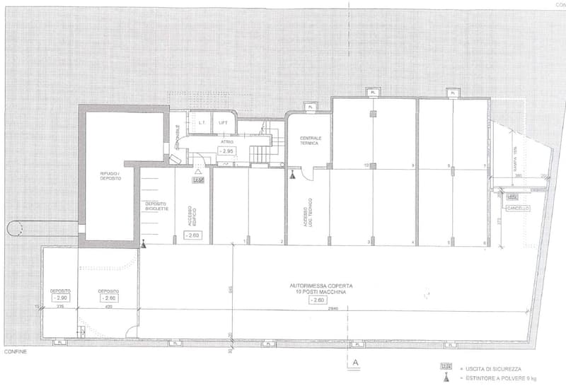 Ufficio ca. 250 m² in stabile rappresentativo con posteggi (13)
