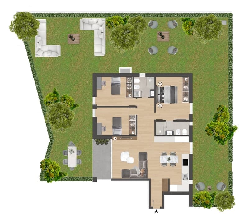 Nuova residenza in zona soleggiata con vista aperta e formula “Rent to Buy” (16)