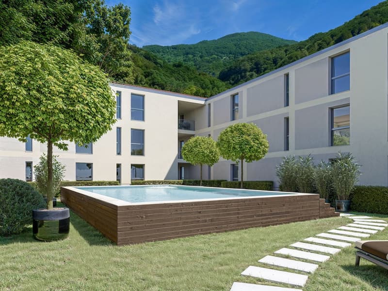 Nuova residenza in zona soleggiata con vista aperta (8)
