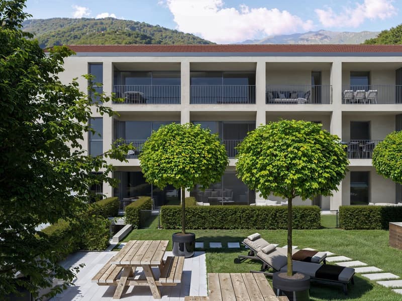 Nuova residenza in zona soleggiata con vista aperta (7)