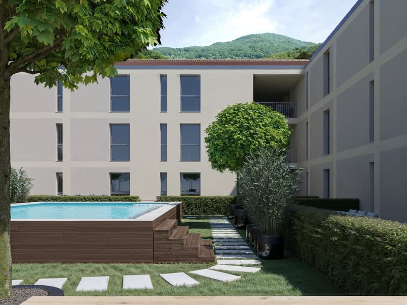 Nuova residenza in zona soleggiata con vista aperta (9)