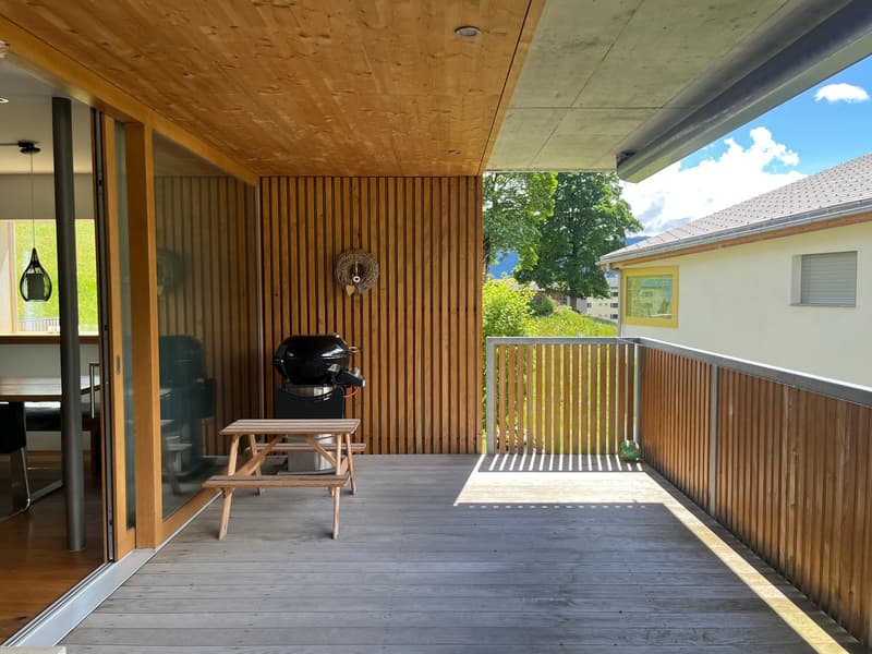 Moderne 3.5-Zimmerwohnung mit Weitsicht in Breil/Brigels (7)