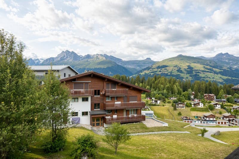 Möblierte und heimelige 1.5-Zimmerwohnung mit Balkon in Obersaxen (7)
