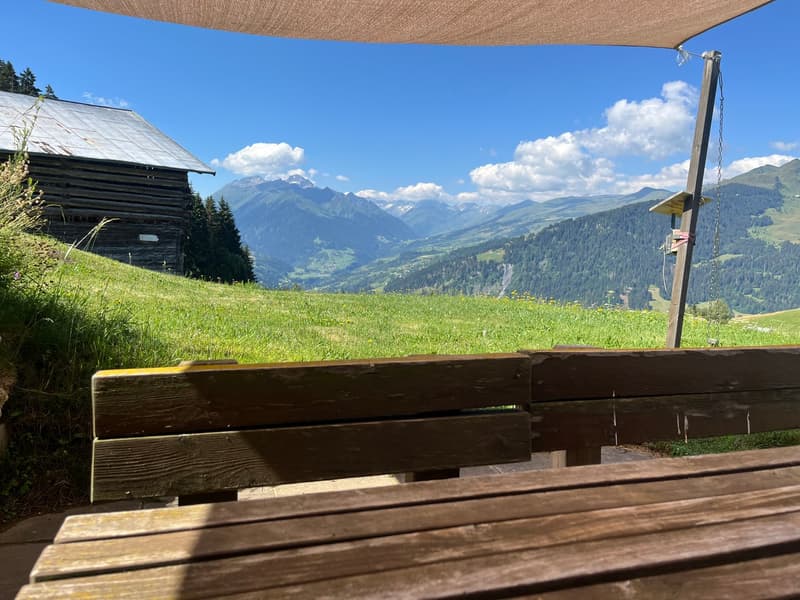 Idyllisches Maiensäss mit Stall in Sevgein (Ilanz/Glion) (7)