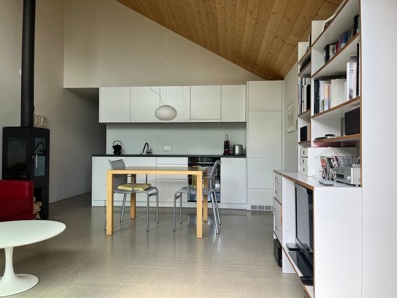 Moderne 2.5-Zimmer-Dachwohnung in Vella nahe Skilift (Val Lumnezia) (4)