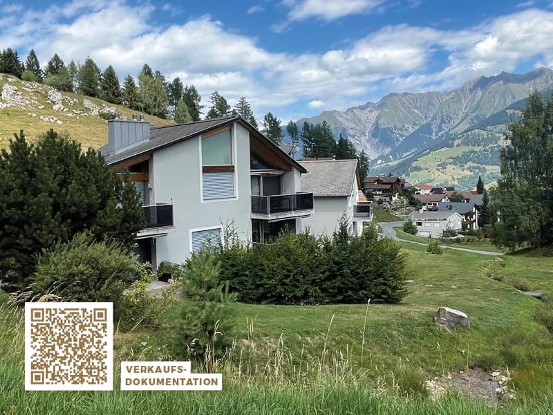 Moderne 2.5-Zimmer-Dachwohnung in Vella nahe Skilift (Val Lumnezia) (1)